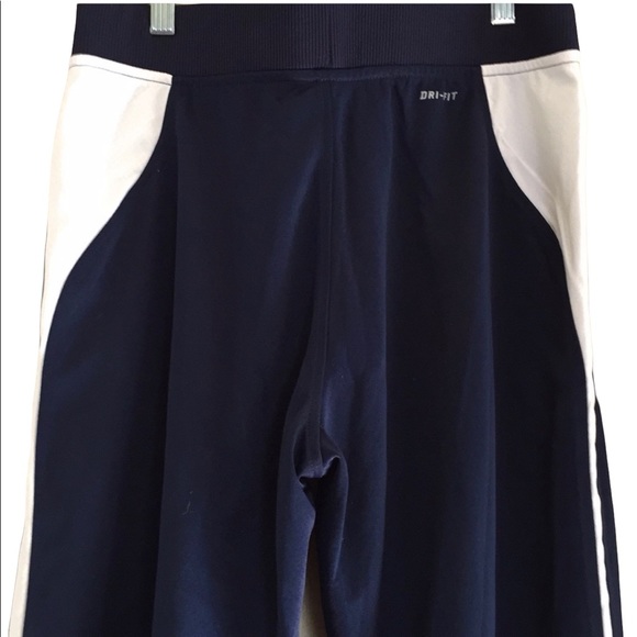 Nike Dri-Fit Navy Mystifi Warm Up  Athletic Training Pants - Size Small - NWT - Picture 8 of 12